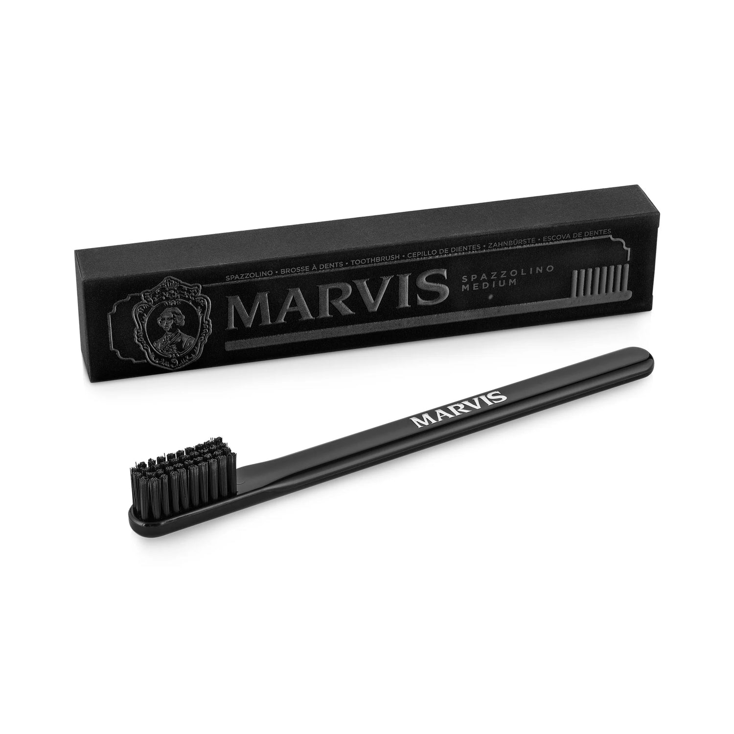 Medium Toothbrush - Black