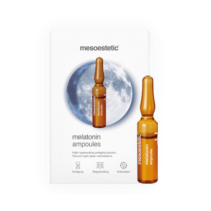 أمبولات ميلاتونين مقاوم لعلامات التقدم بالعمر للبشرة