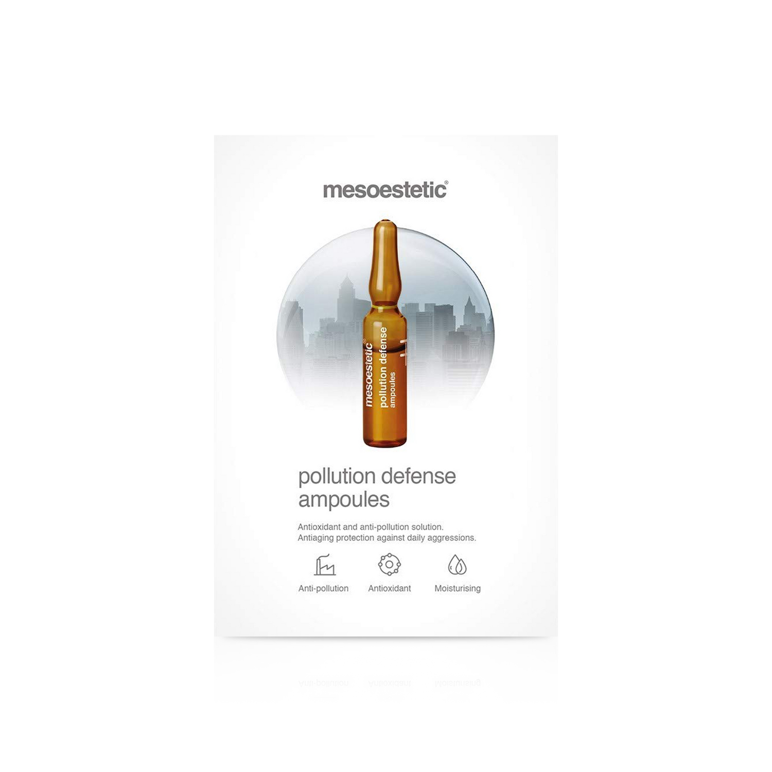 أمبولات مضادة للأكسدة وتلوث البشرة