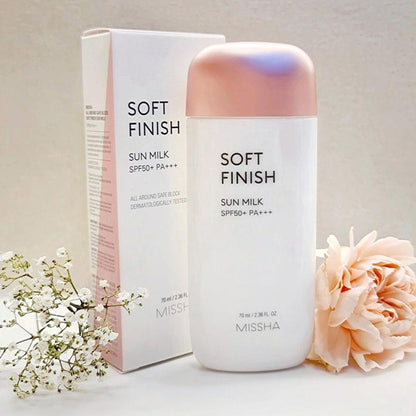 All Around Safe Block Soft Finish Sun Milk SPF50+