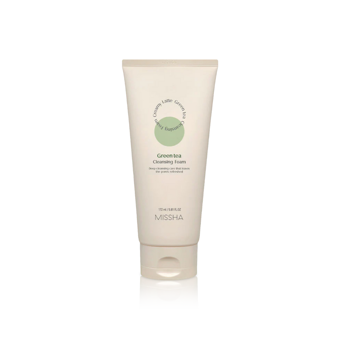 Creamy Latte Cleansing Foam - Green Tea
