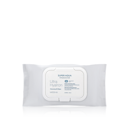 Super Aqua Ultra Hyalron Cleansing Oil Wipes