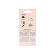 Oval French Nails