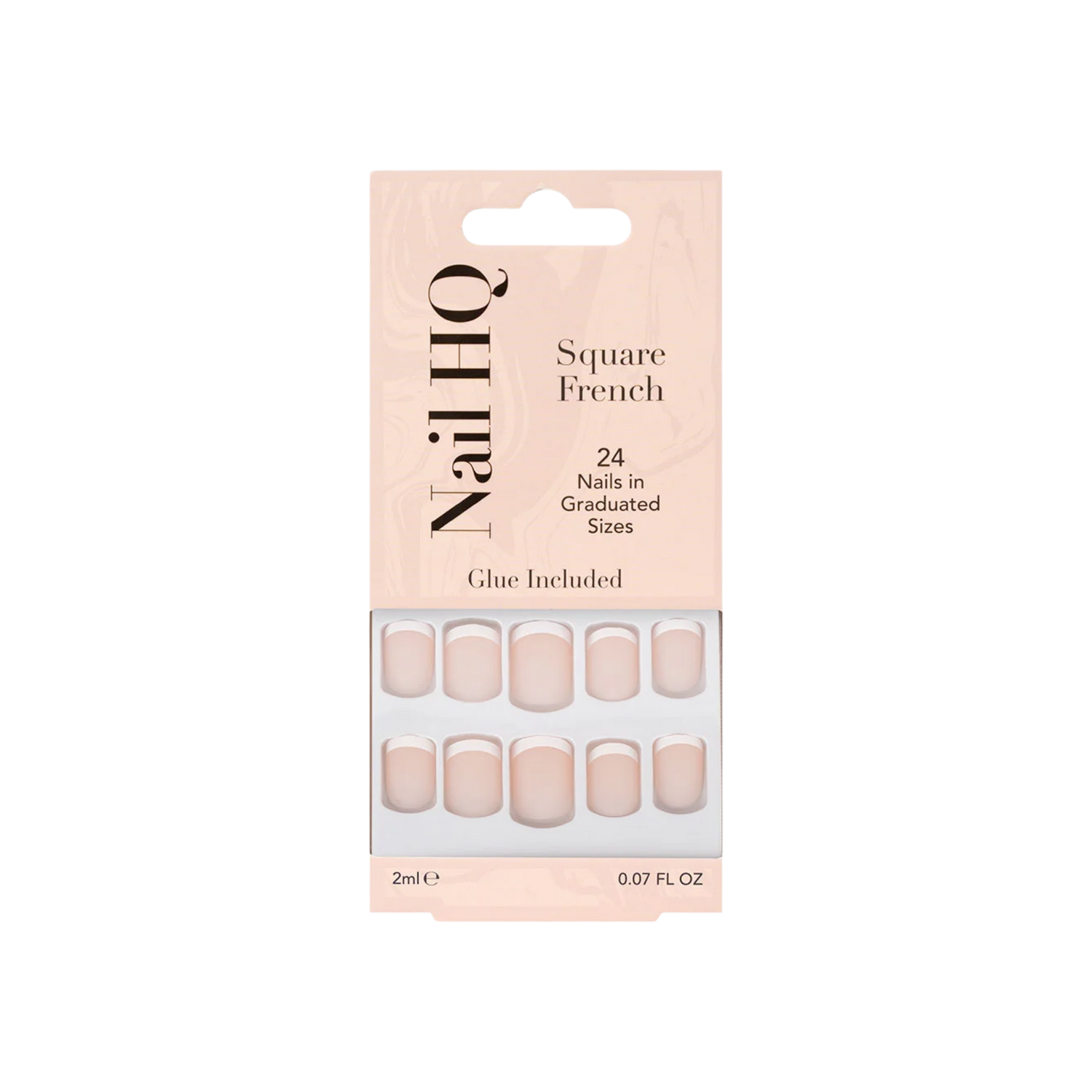 Square French Nails