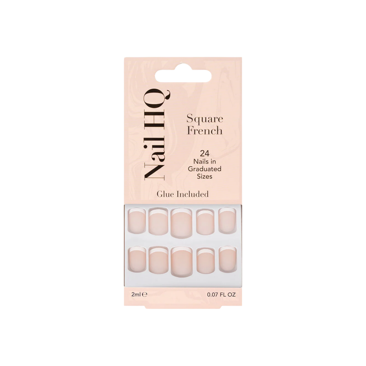Square French Nails