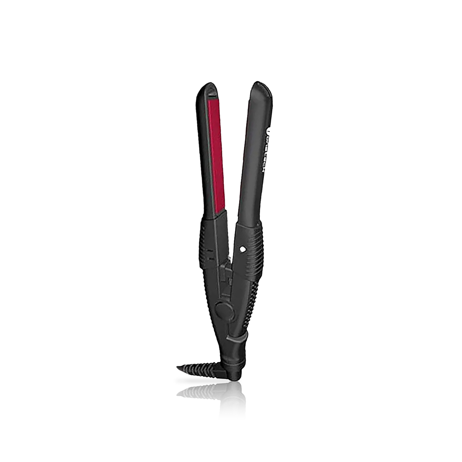 Mini Flat Iron Hair Straightener - Black