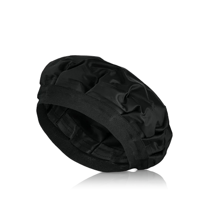 قبعة جل قابلة للتسخين في الميكروويف للعناية العميقة بالشعر