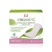 Light Flow Folded Panty Liners - 100% Organic Cotton