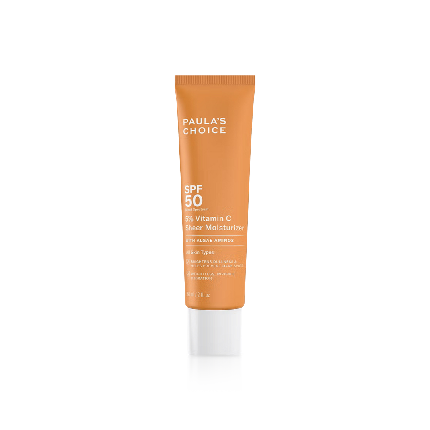 Sunscreen 5% Vitamin C Sheer Moisturizer Spf 50