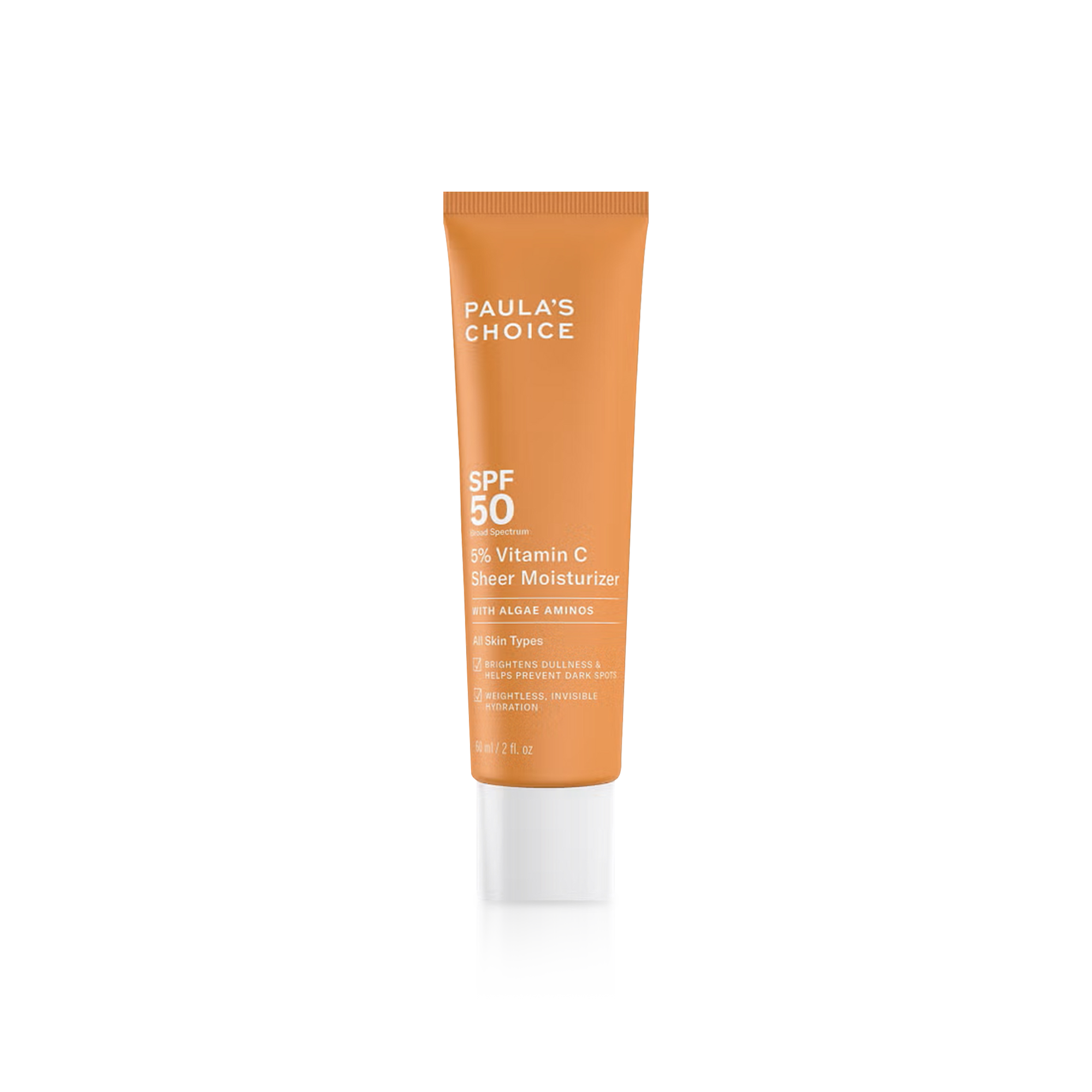 Sunscreen 5% Vitamin C Sheer Moisturizer Spf 50