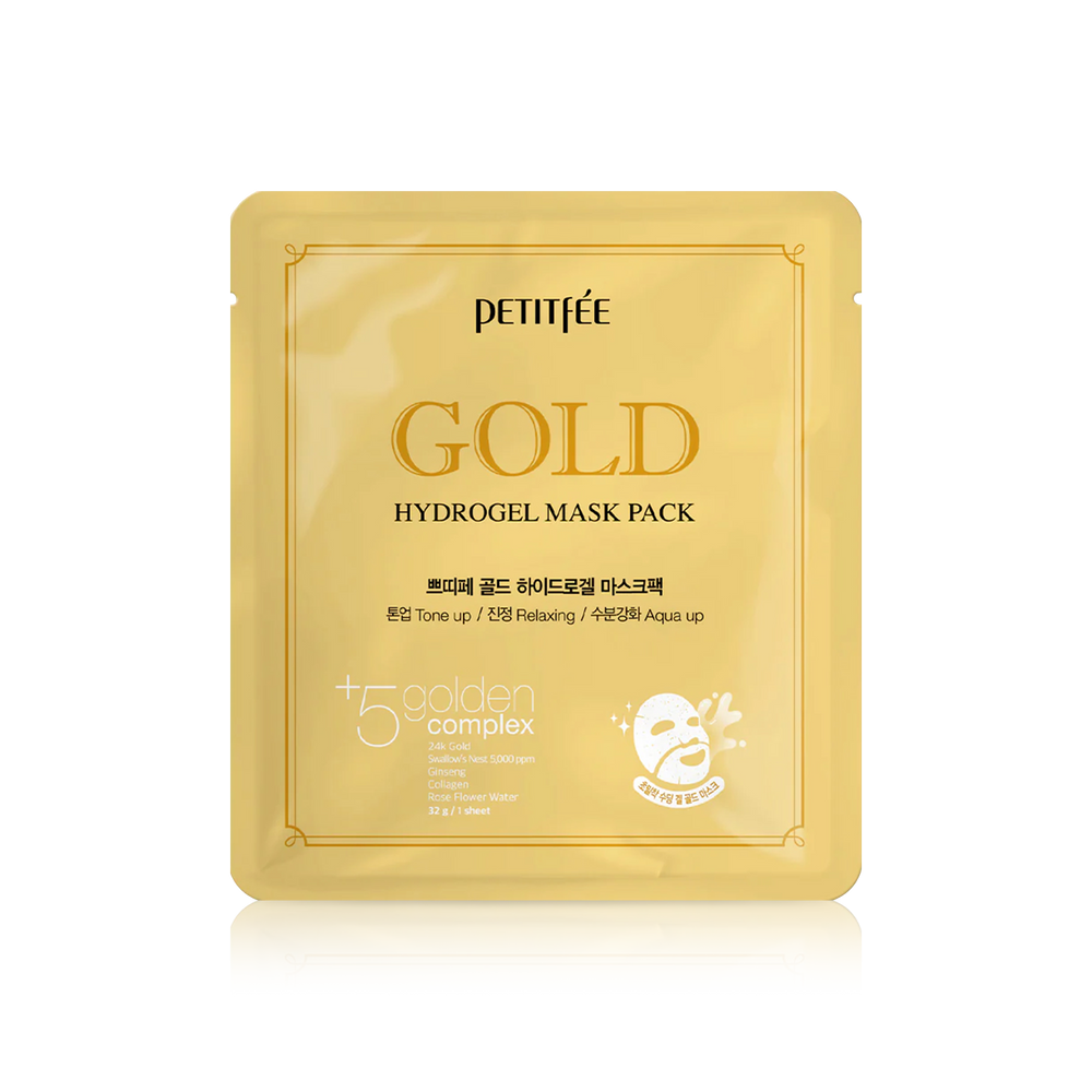 24K Gold Hydrogel Face Mask Sheet