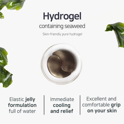 Black Pearl &amp; Gold Hydrogel Eye Patch