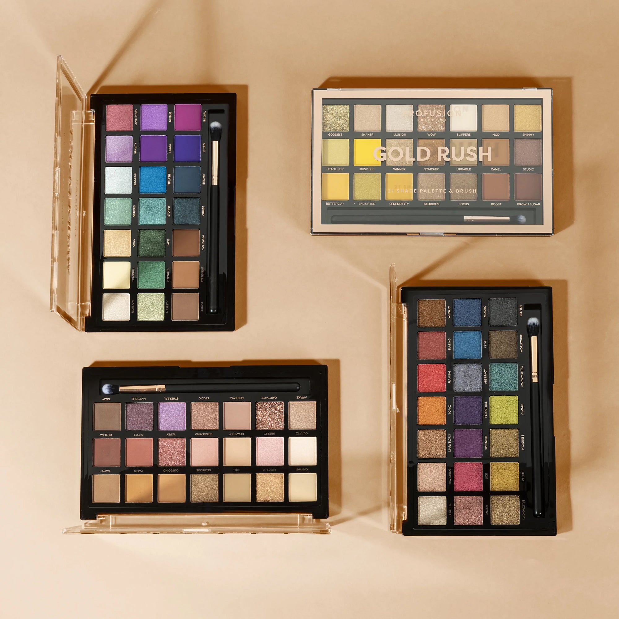 21 Shade Eyeshadow Palette