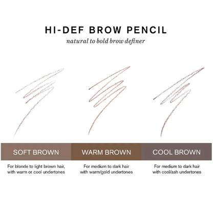 Hi-Def Brow Pencil Natural to Bold Brow Definer