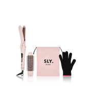 Curling Brush - Rose Pink Straightner & Thermal Brush