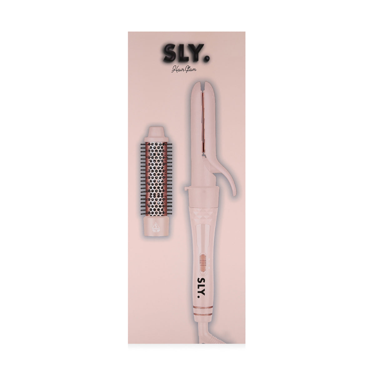 Curling Brush - Rose Pink Straightner & Thermal Brush