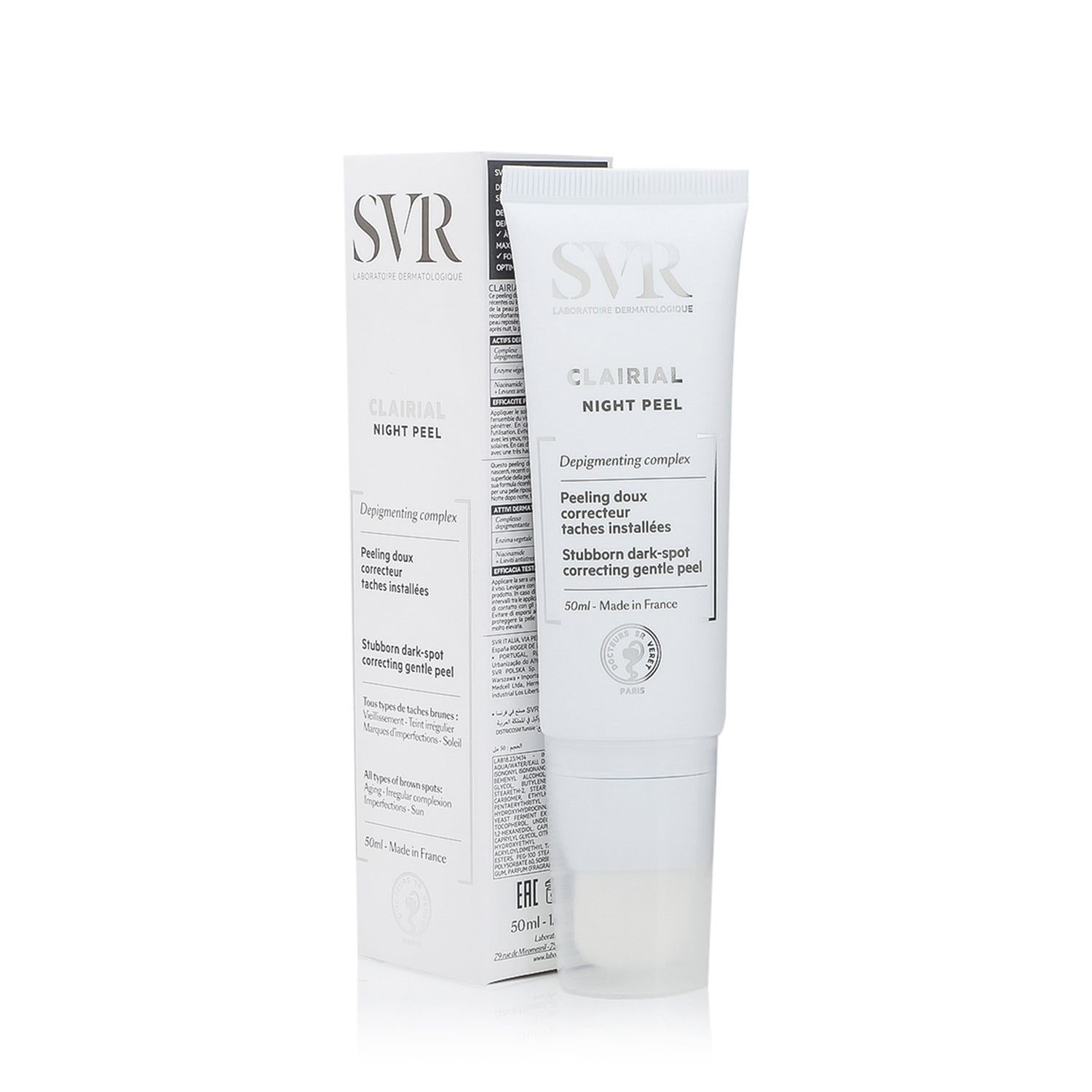 كريم التقشير الليلي كليريال لتصحيح البشرة