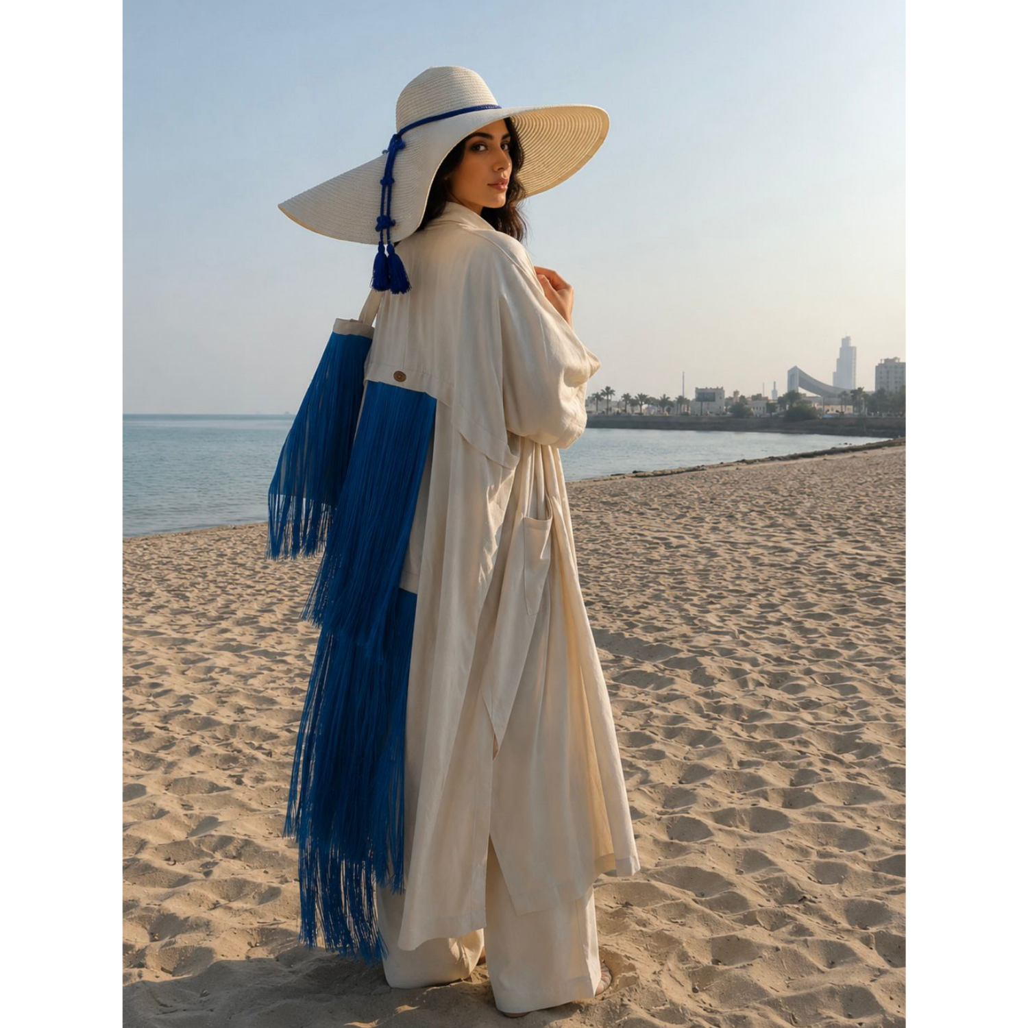 Victorian-Era Blue Cilia Pasht