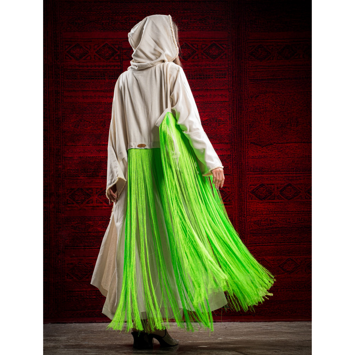 Victorian-Era Green Cilia Pasht