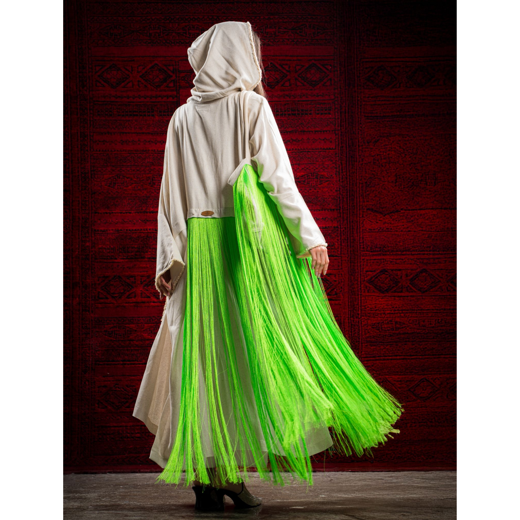 Victorian-Era Green Cilia Pasht