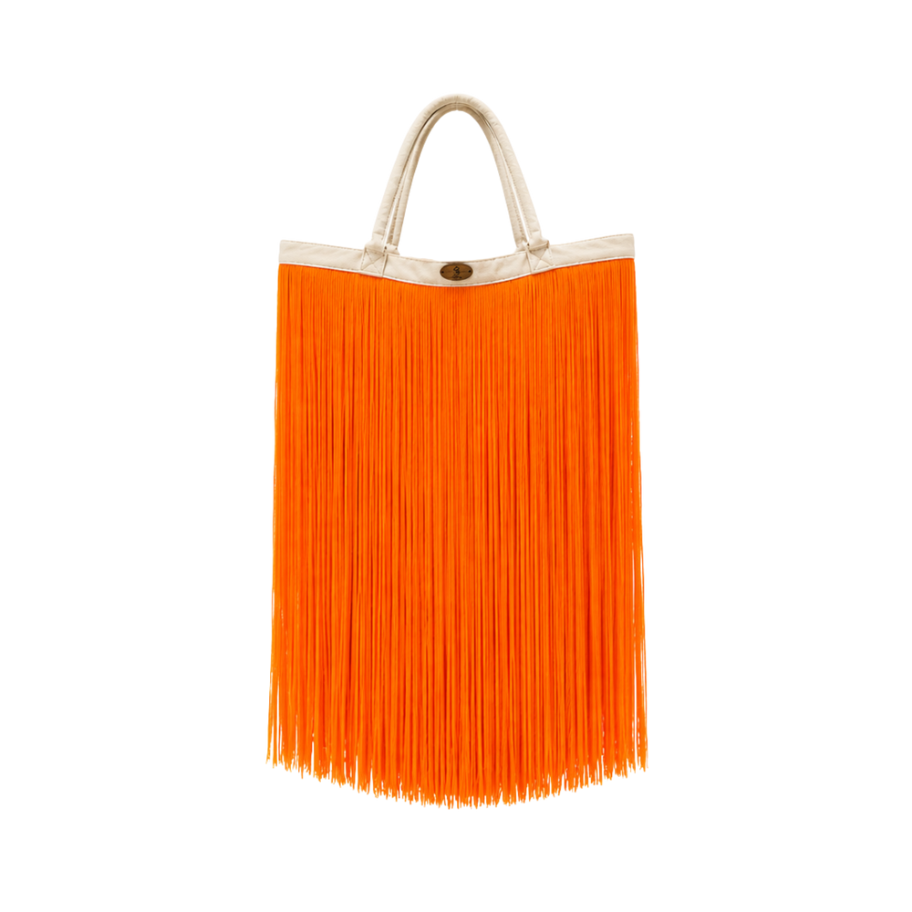 Victorian-Era Orange Cilia Bag