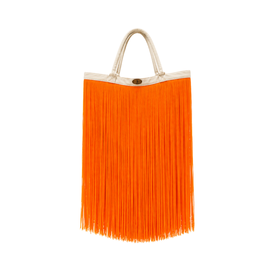Victorian-Era Orange Cilia Bag
