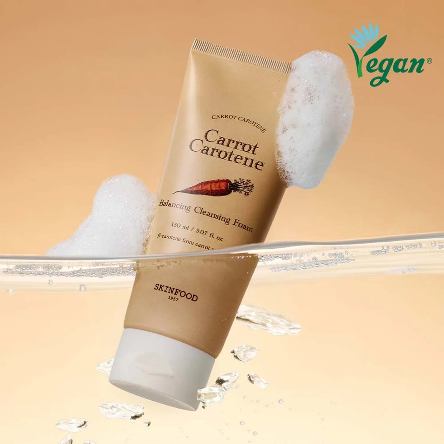 Carrot Carotene Balancing Cleansing Foam