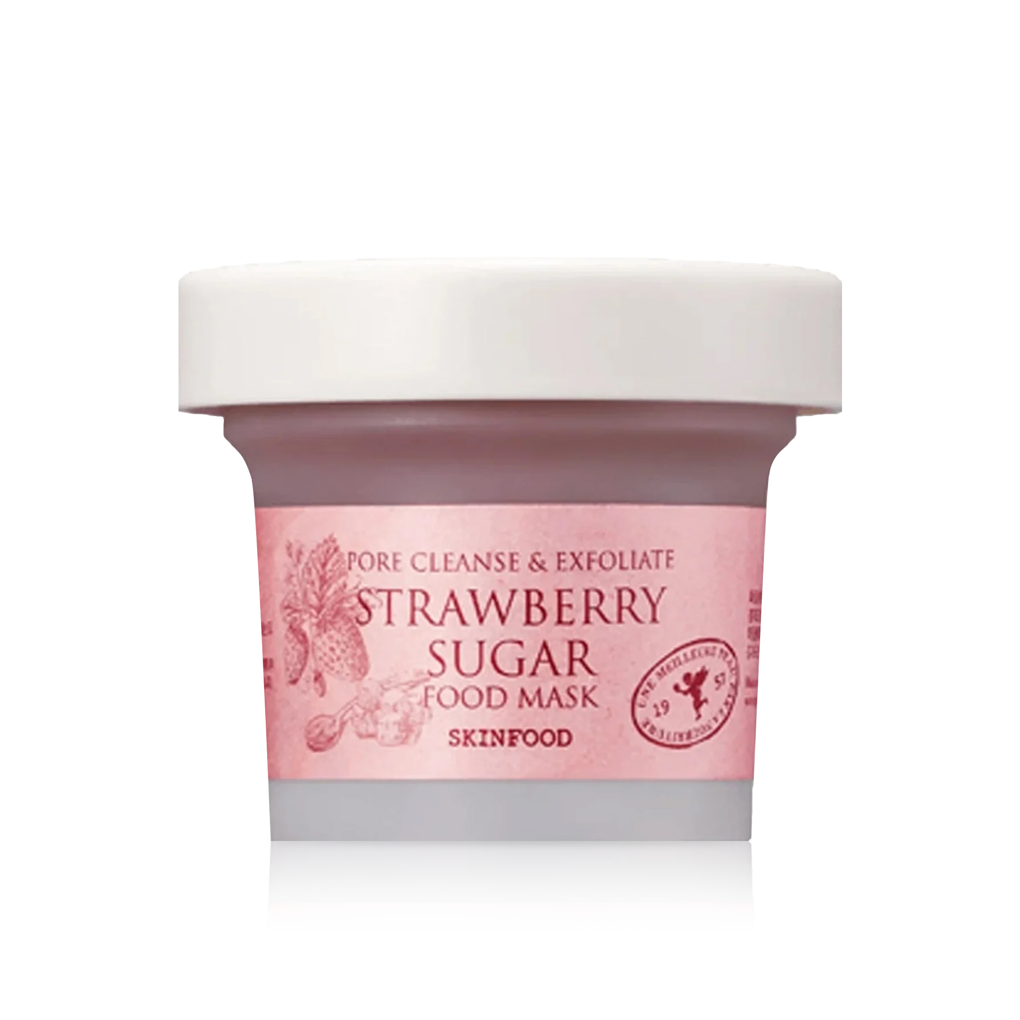 Strawberry Sugar Food Mask