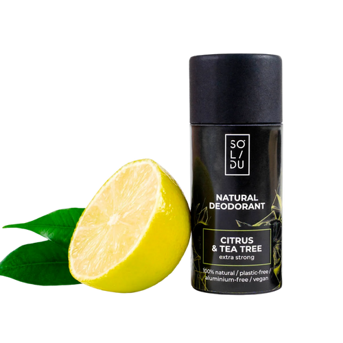 Deodorant With Citrus & Tea Tree Extra-Strong Deodorant For Long-Lasting Protection