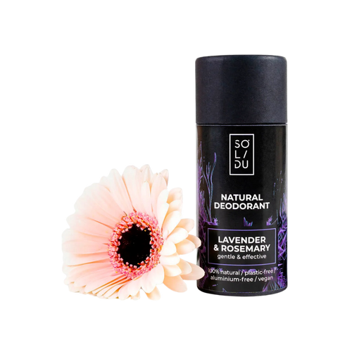 Deodorant With Lavender & Rosemary Natural, Gentle Deodorant Effectively Combating Odor-Causing Bacteria