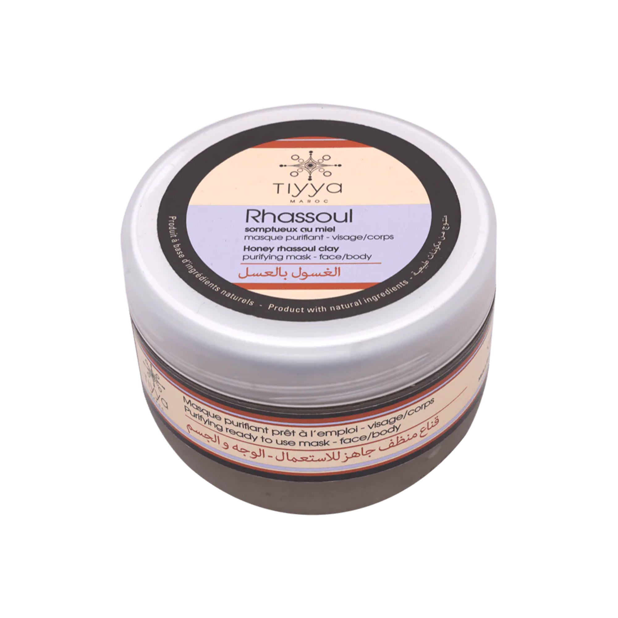 Sumptuous Rhassoul With Honey Clay Purifying Mask