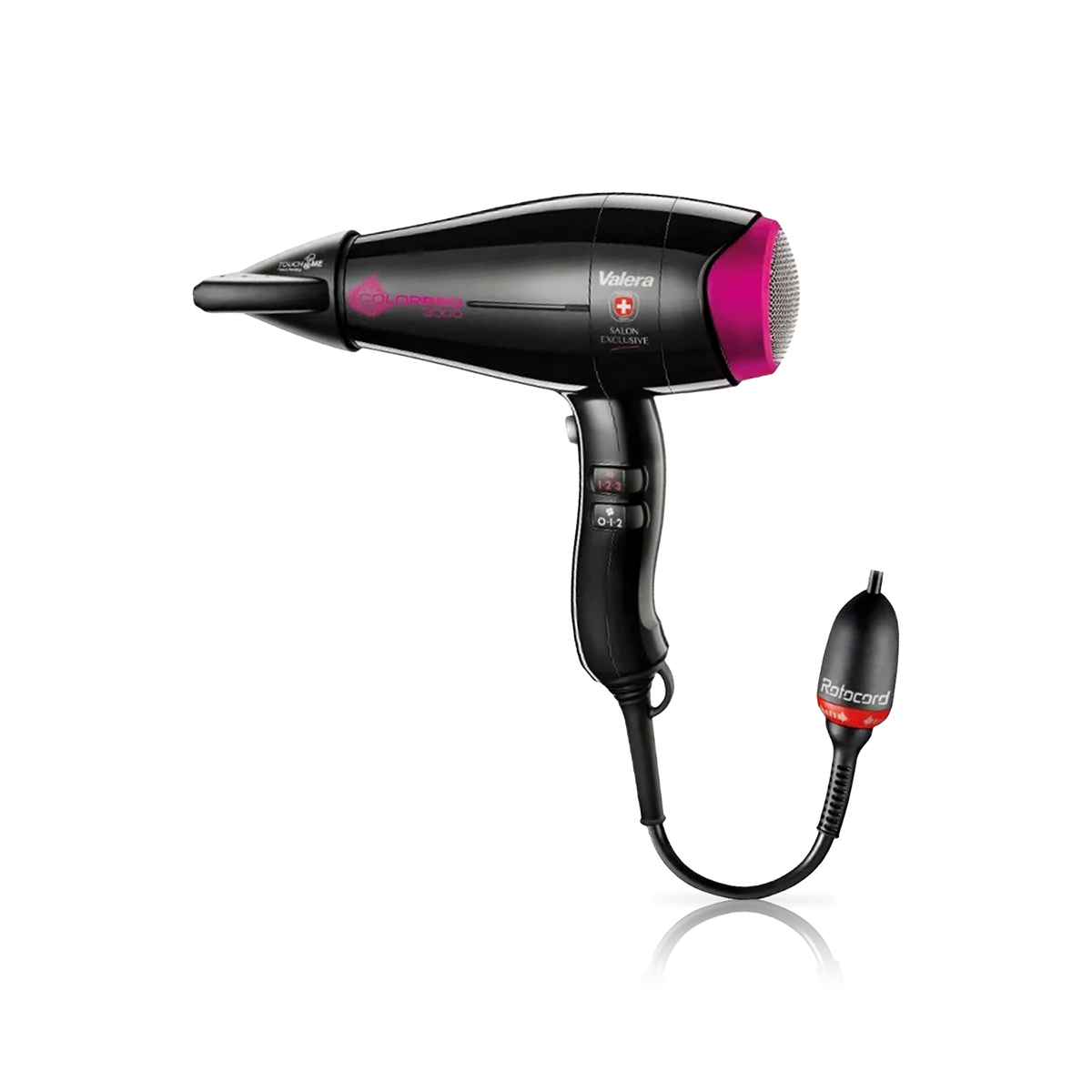 Valera Device Valera Hair Dryer COLOR PRO 3000 with Rotocord - Black | NumberC