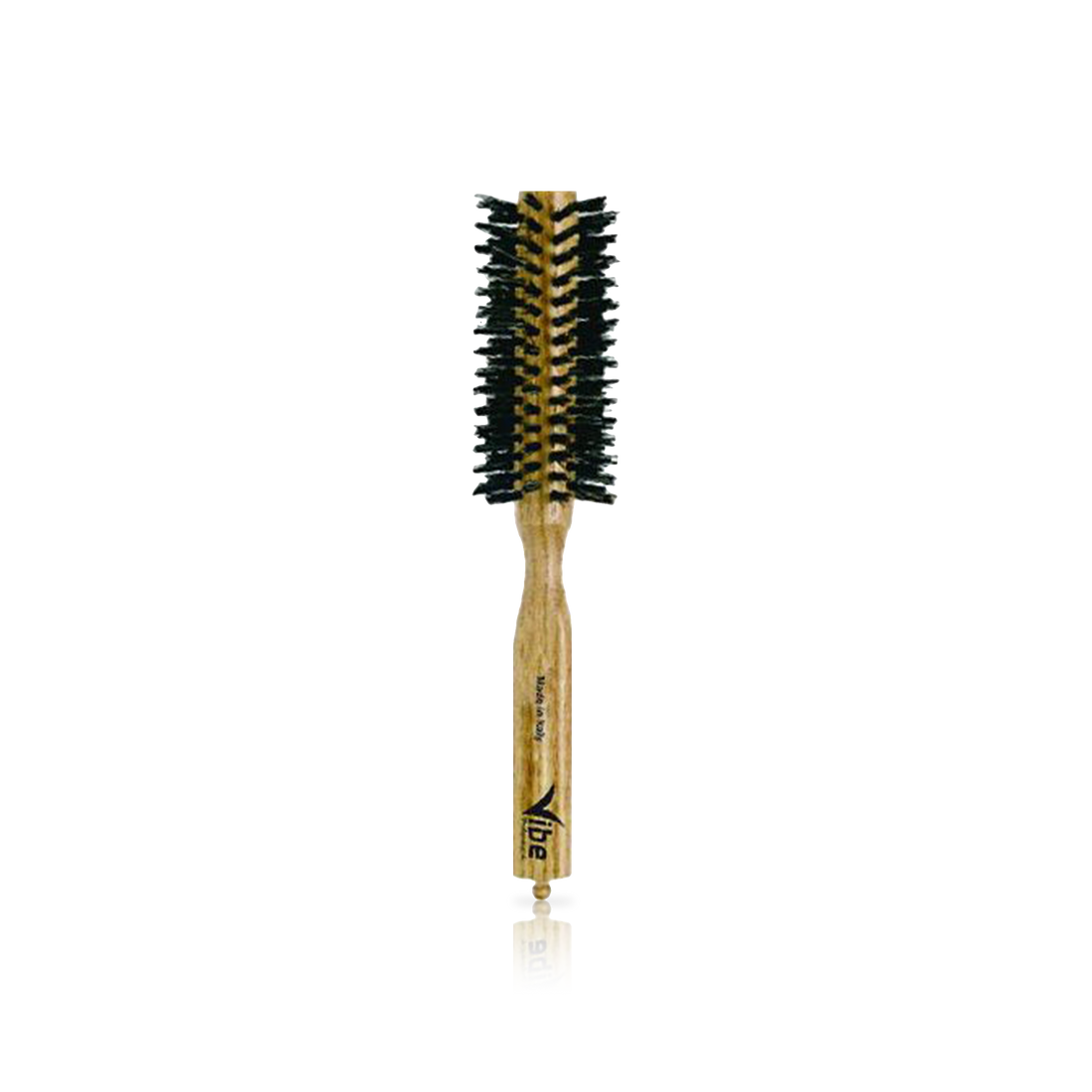 فرشاة تصفيف الشعر وود تريو المستديرة