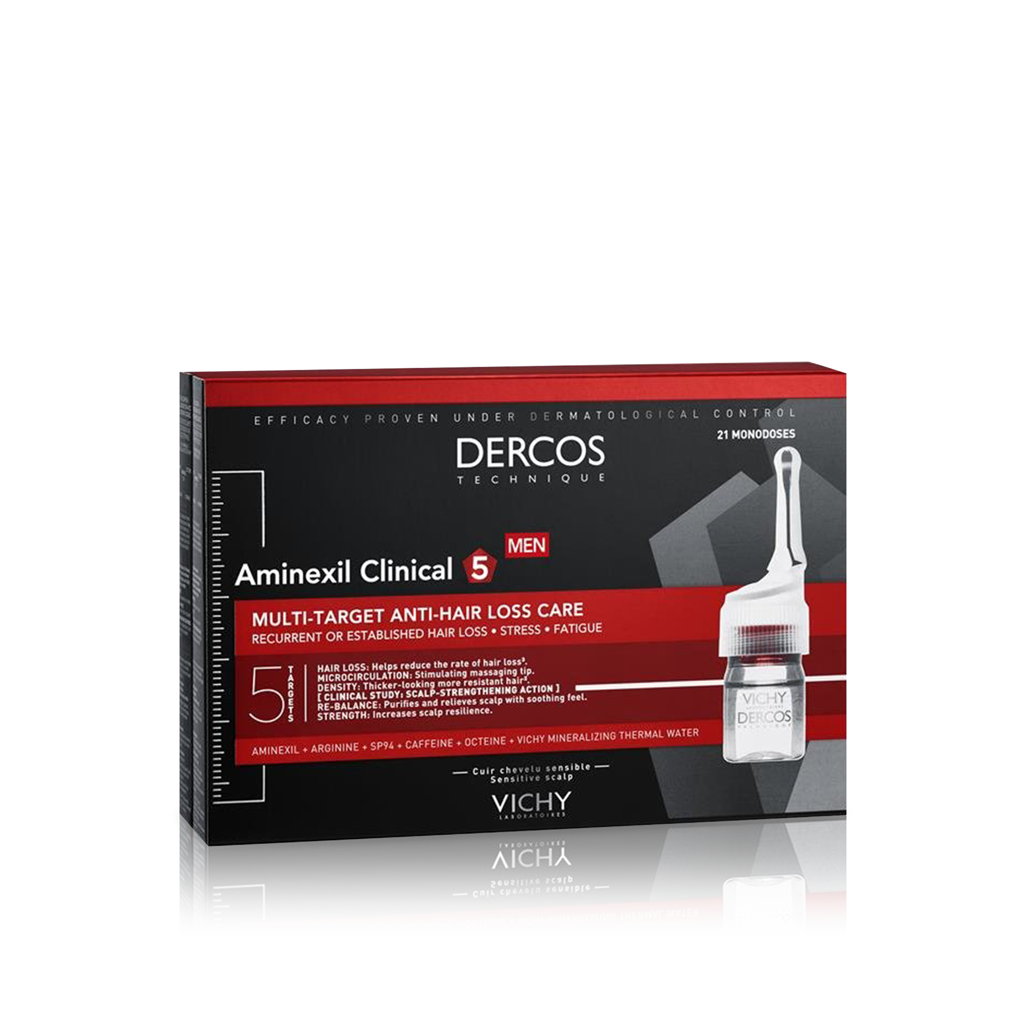 Dercos Aminexil Clinical 5 Men 21 Monodoses