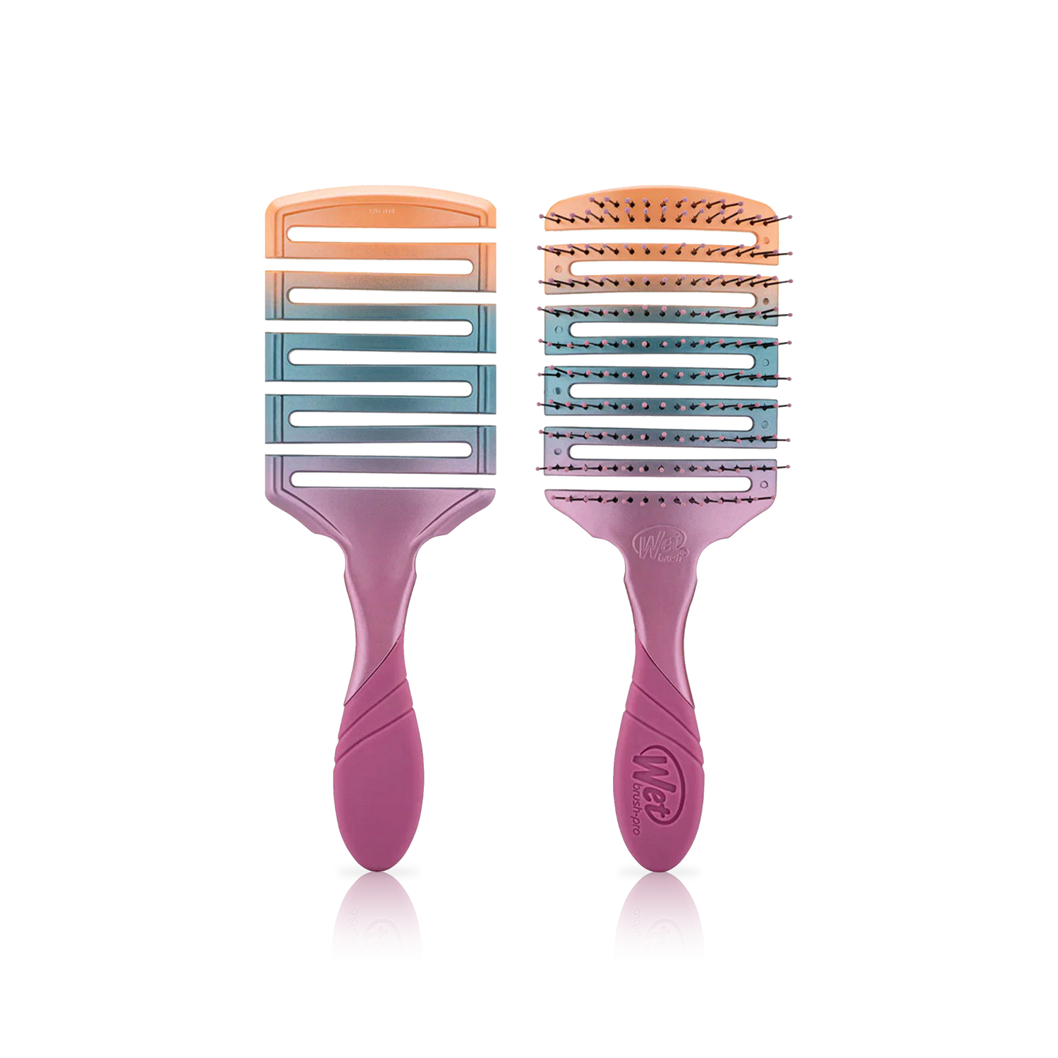 Pro Flex Dry Paddle Hair Brush - Purple Ombre