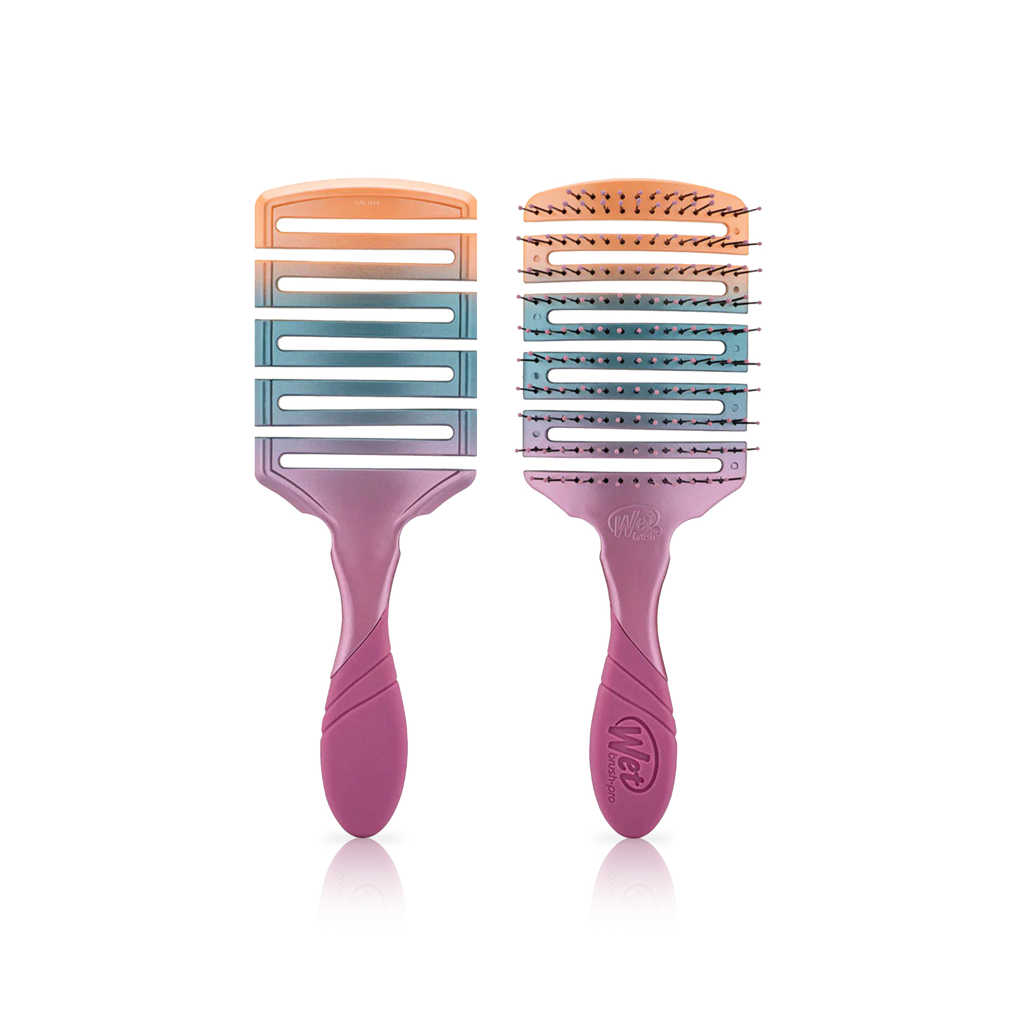 Pro Flex Dry Paddle Hair Brush - Purple Ombre