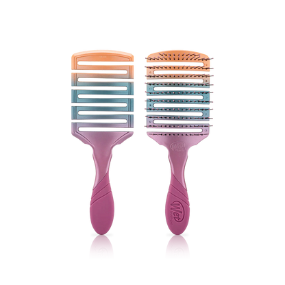 Pro Flex Dry Paddle Hair Brush - Purple Ombre