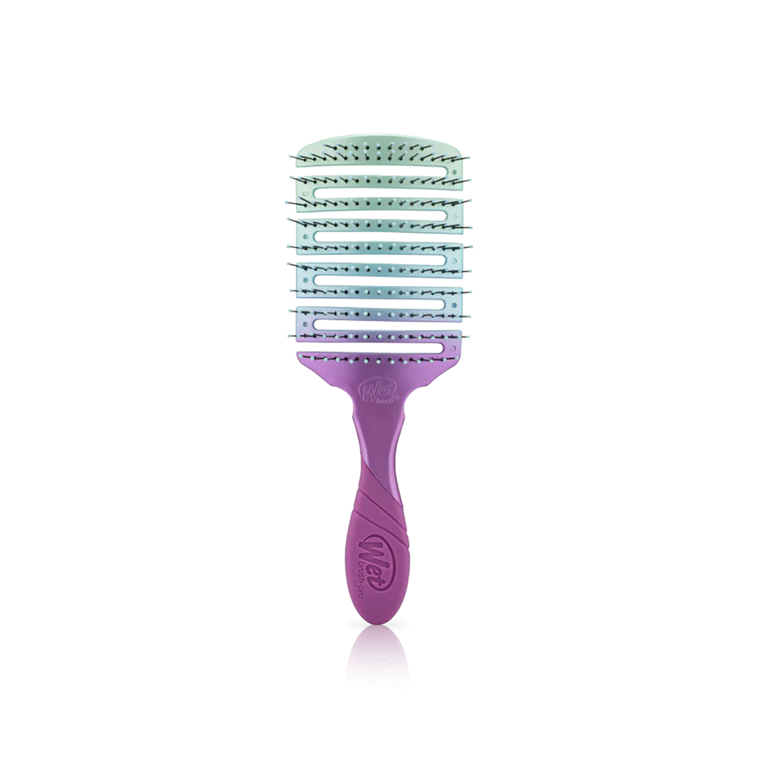 Pro Flex Dry Paddle Hair Brush - Teal Ombre