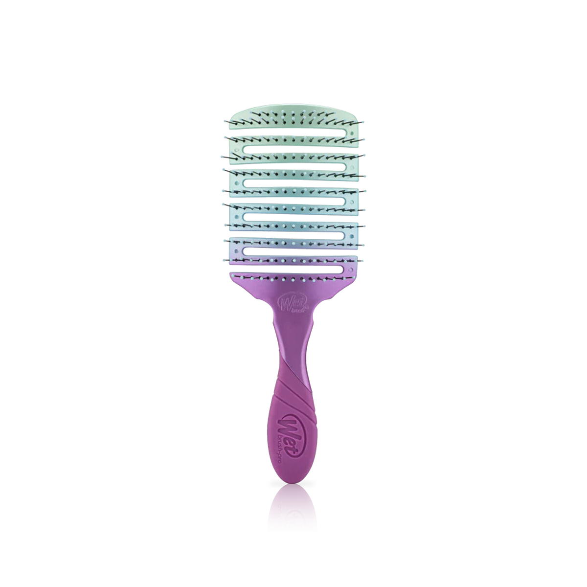 Pro Flex Dry Paddle Hair Brush - Teal Ombre