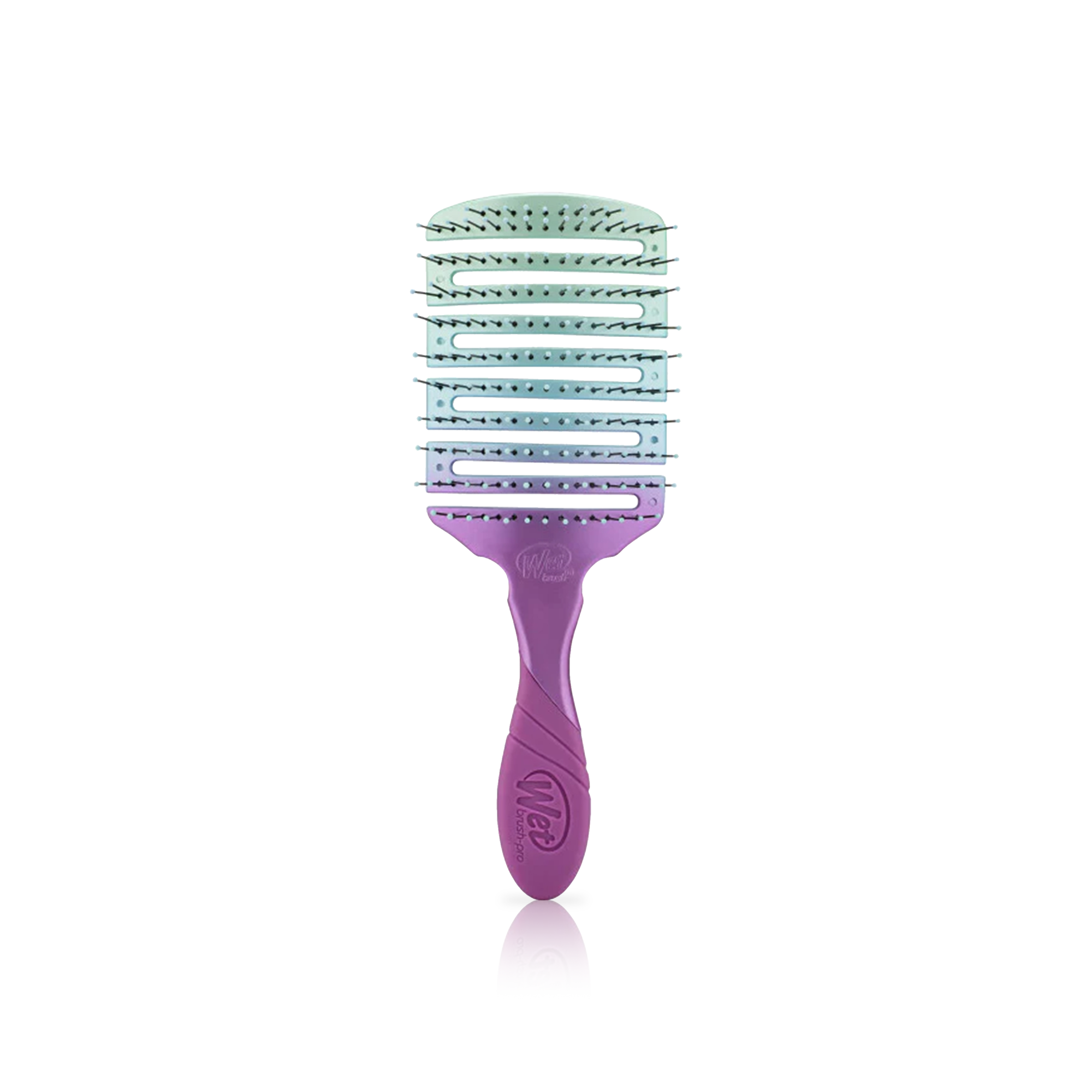 Pro Flex Dry Paddle Hair Brush - Teal Ombre