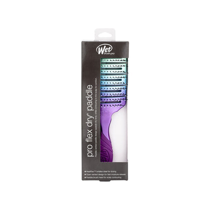 Pro Flex Dry Paddle Hair Brush - Teal Ombre