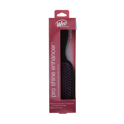 Pro Shine Enhancer Hair Brush - Black