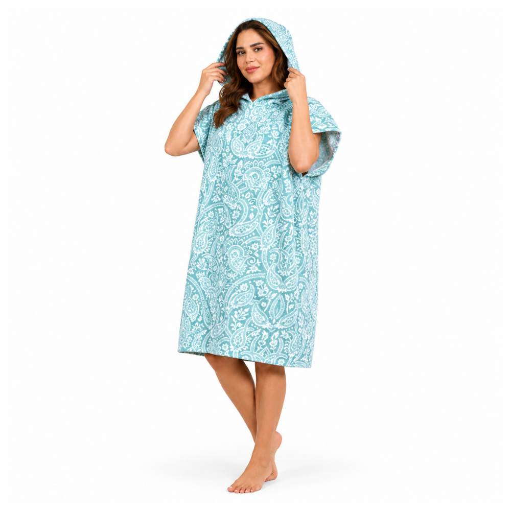 Beach Poncho - Green