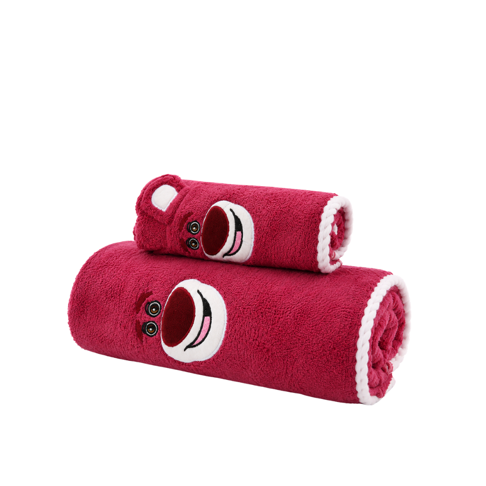 Kids Towels Set - Red