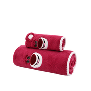 Kids Towels Set - Red