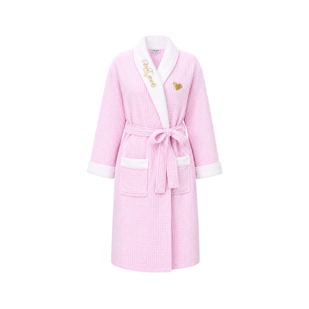 Luxury Microfiber Bathrobe – Pink