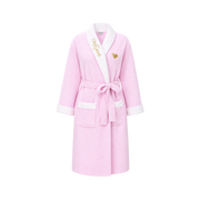 Luxury Microfiber Bathrobe – Pink