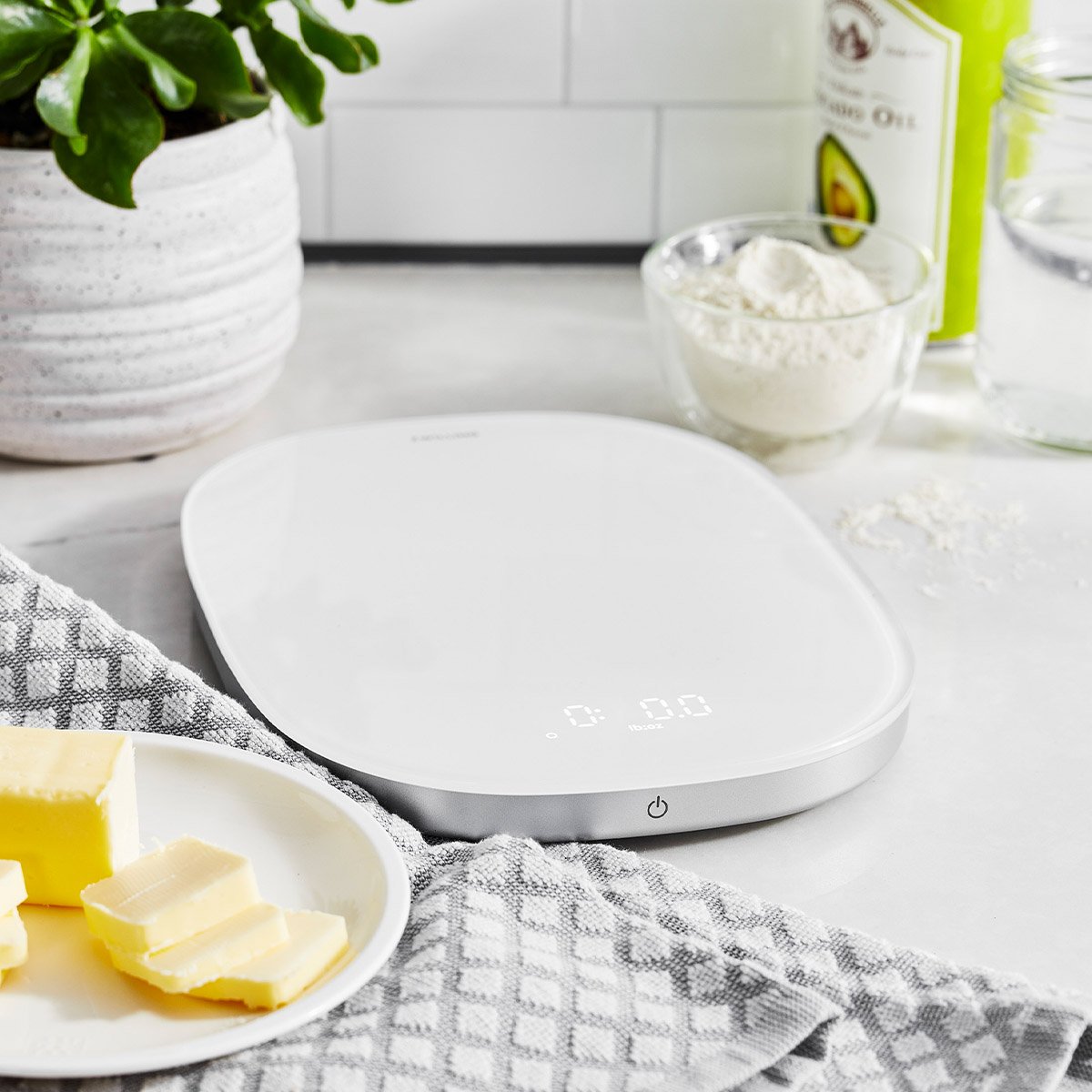 Digital Kitchen Scale Silver