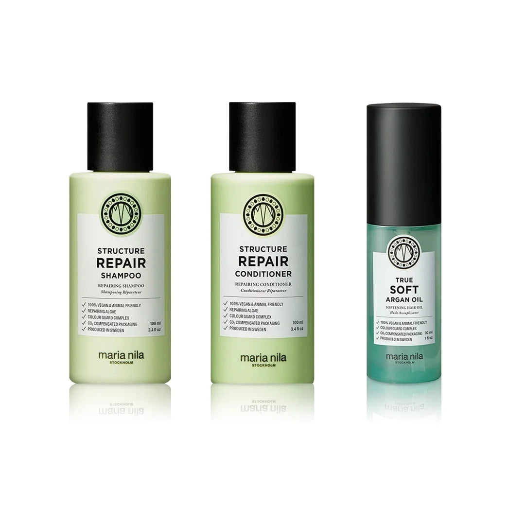 Maria Nila Triple Repair Hair Care Bundle