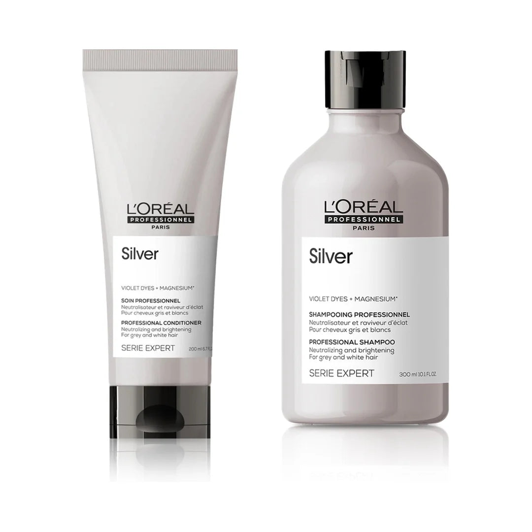 L'Oréal Professionnel Silver Professional Shampoo & Conditioner Duo Pack